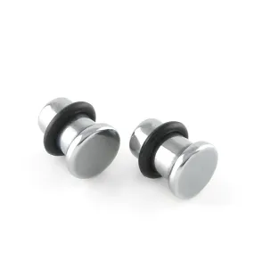 1 Gauge Stainless Steel Plugs