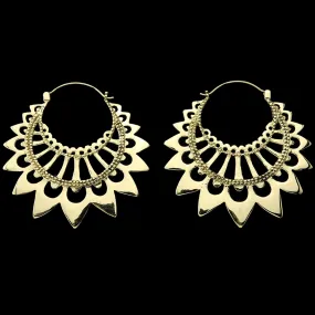 18G Draft Brass Hangers - Earrings