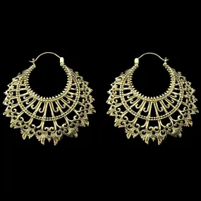 18G Garnish Brass Hangers - Earrings