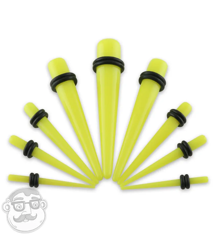Acrylic Yellow Taper