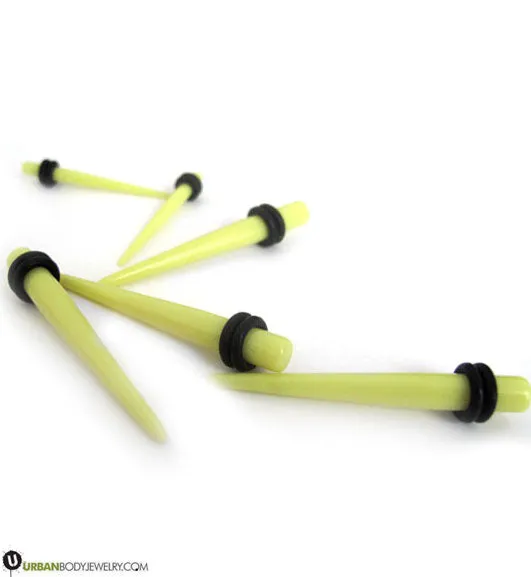Acrylic Yellow Taper