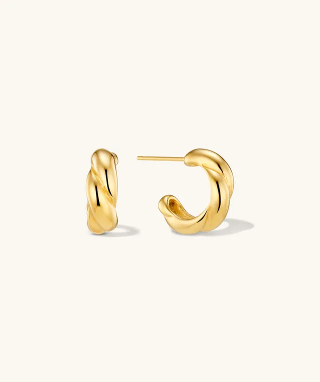 Allure Hoops Gold