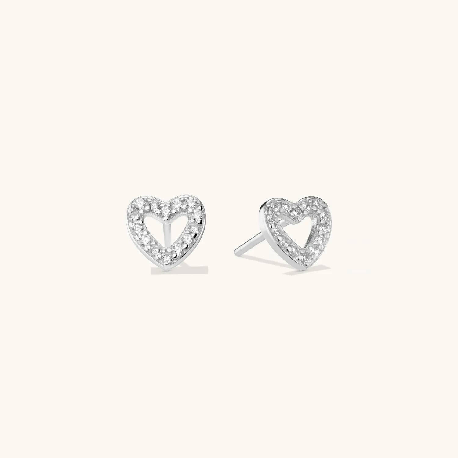 Alma Stud Earring in Silver