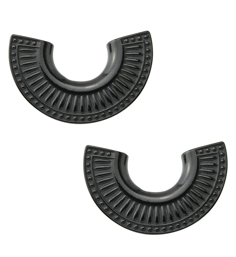 Black PVD Insignia Hangers