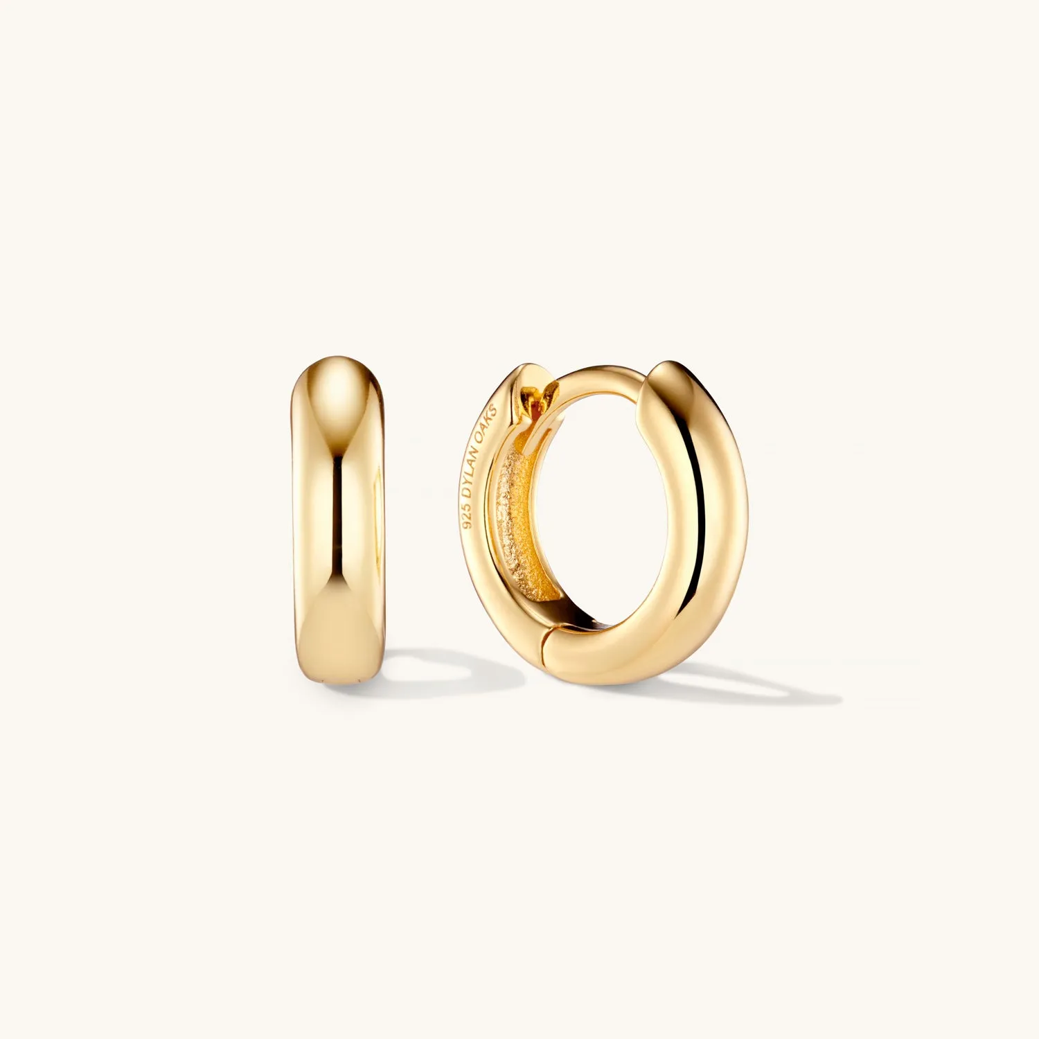 Bold Huggies in Gold