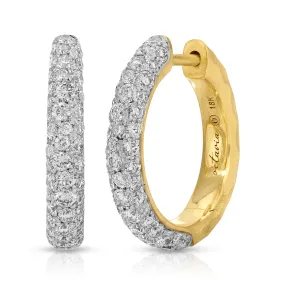 Cobblestone Diamond Hoop