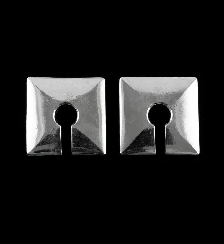 Crate White Brass Ear Weights