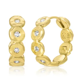 Diamond Petite Edith Hoops