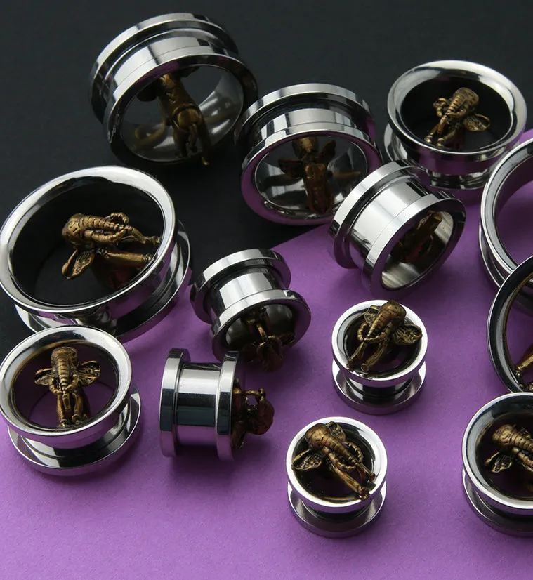 Golden Elephant Stainless Steel Tunnels