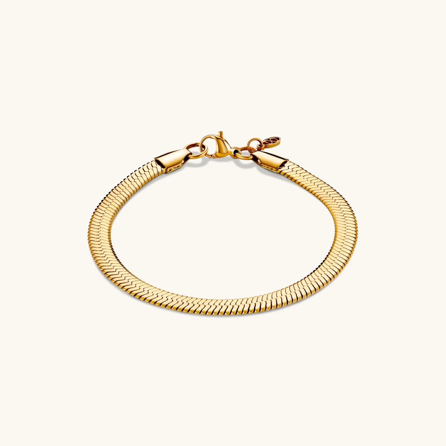 Herringbone Bracelet Gold