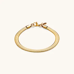 Herringbone Bracelet Gold