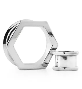 Hexagon Double Flare Stainless Steel Tunnels