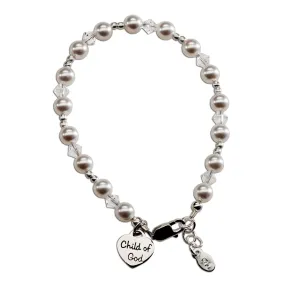 I am a Child of God Bracelet for Little Girls