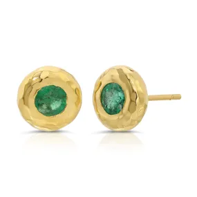 Jumbo Emerald Nesting Gem Studs