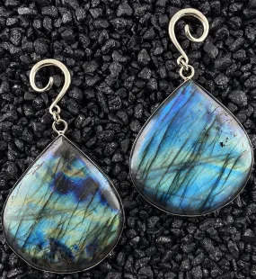 Labradorite Ear Weights Version 6