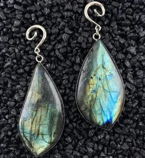 Labradorite Ear Weights Version 8