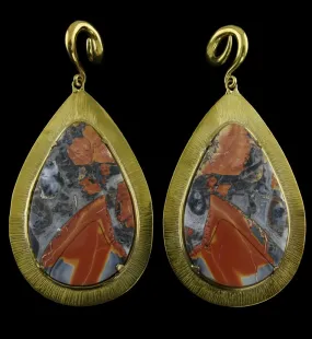 Lament Maligano Jasper Stone Ear Weights