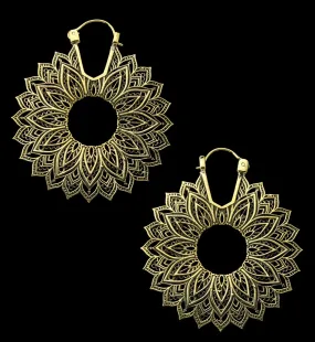 Manda Brass Hangers / Ear Weights
