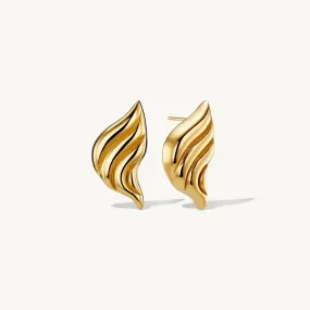 Mare Earrings in Gold
