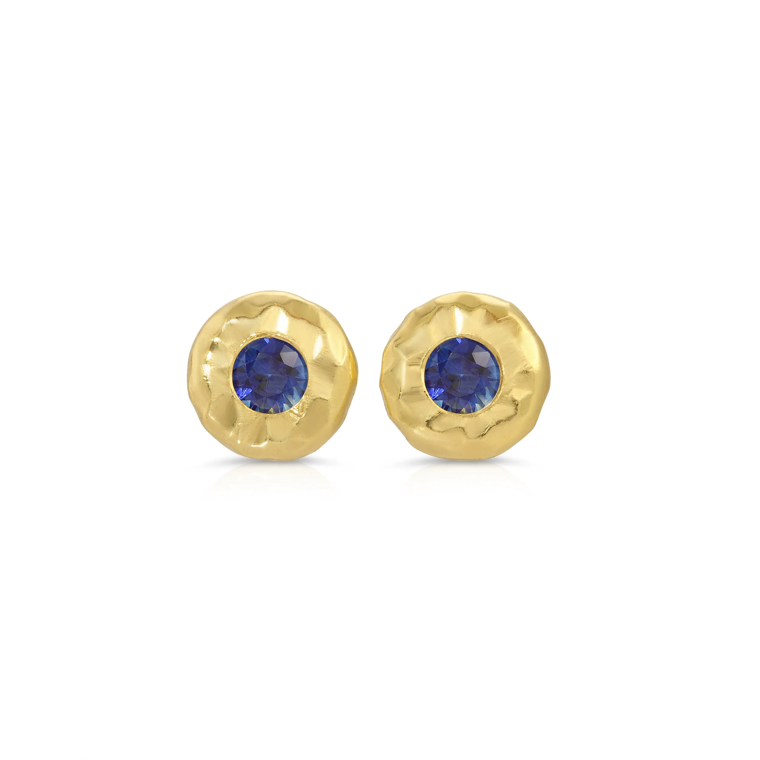 Micro Sapphire Nesting Gem Studs