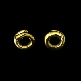 Mini Coiled Brass Ear Weights