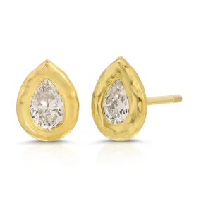Nesting Gem Studs - Diamond Pear