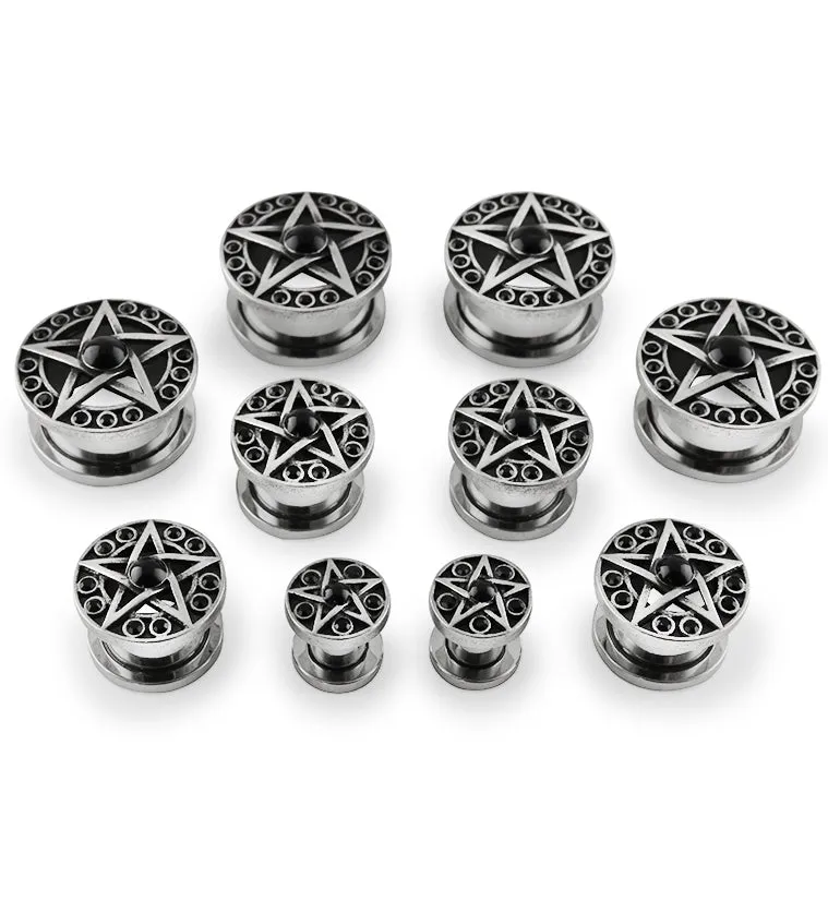 Pentagram Stainless Steel Tunnels