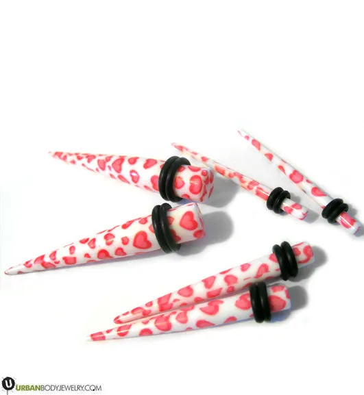 Pink Heart Taper