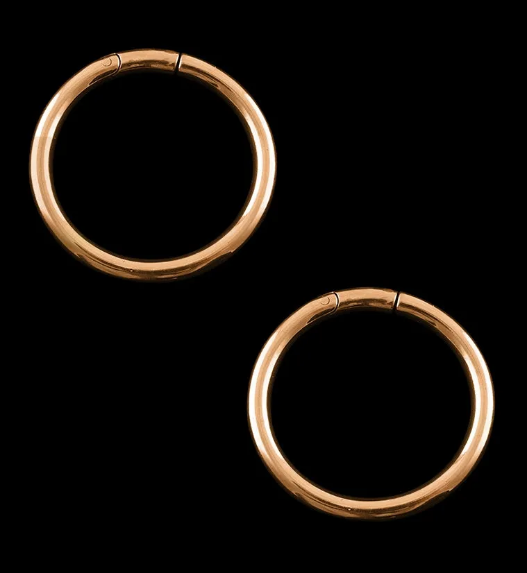 Rose Gold PVD Ear Weights