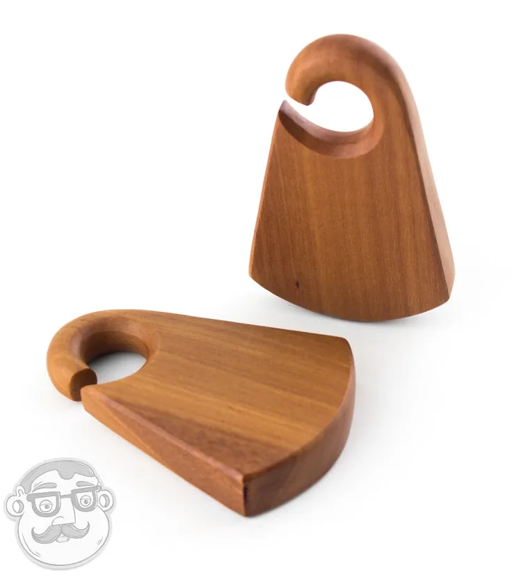 Saba Wood Locket Ear Weights