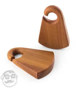 Saba Wood Locket Ear Weights