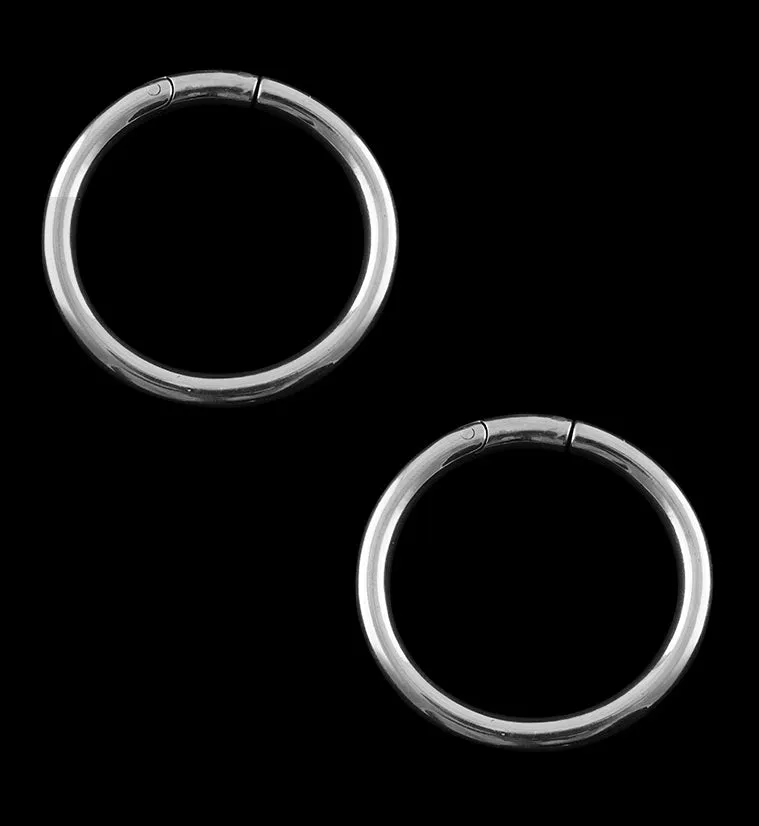 Silver Band Ear Weights