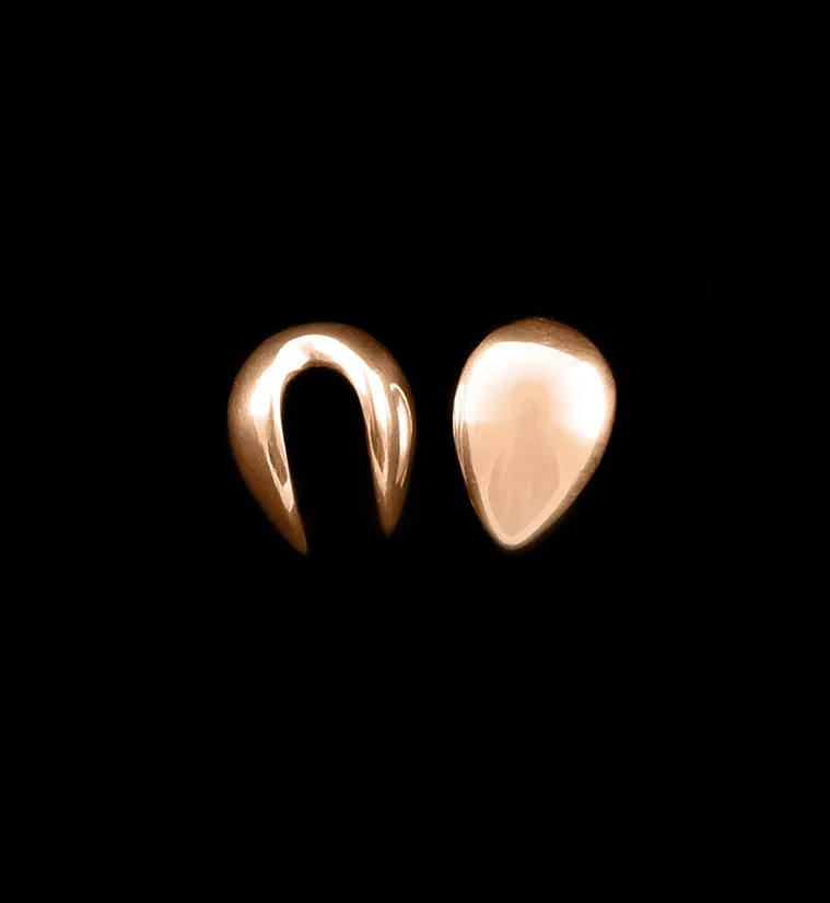 Small Copper Knuckle Ear Weights