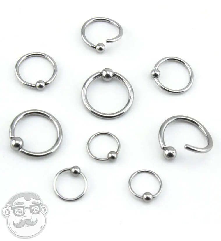 Stainless Steel Annealed Fixed Captive Ring