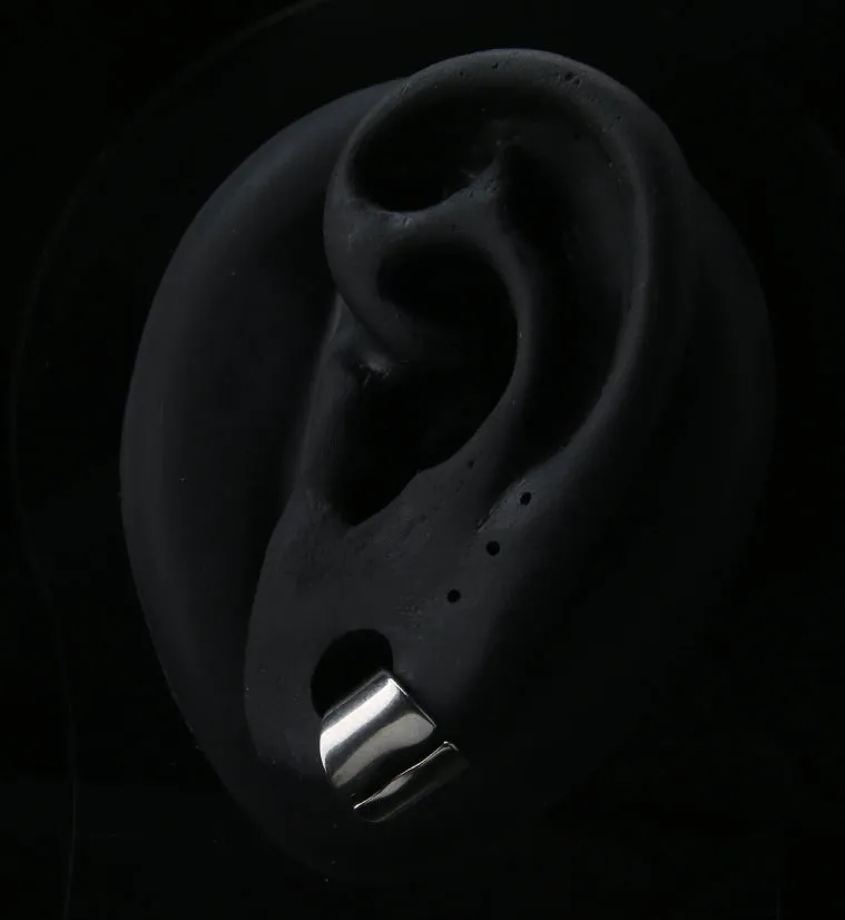 Stainless Steel Hinged Stretched Ear Cuffs