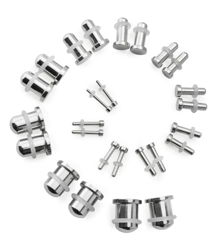 Stainless Steel Plugs Kit (13 Pairs)