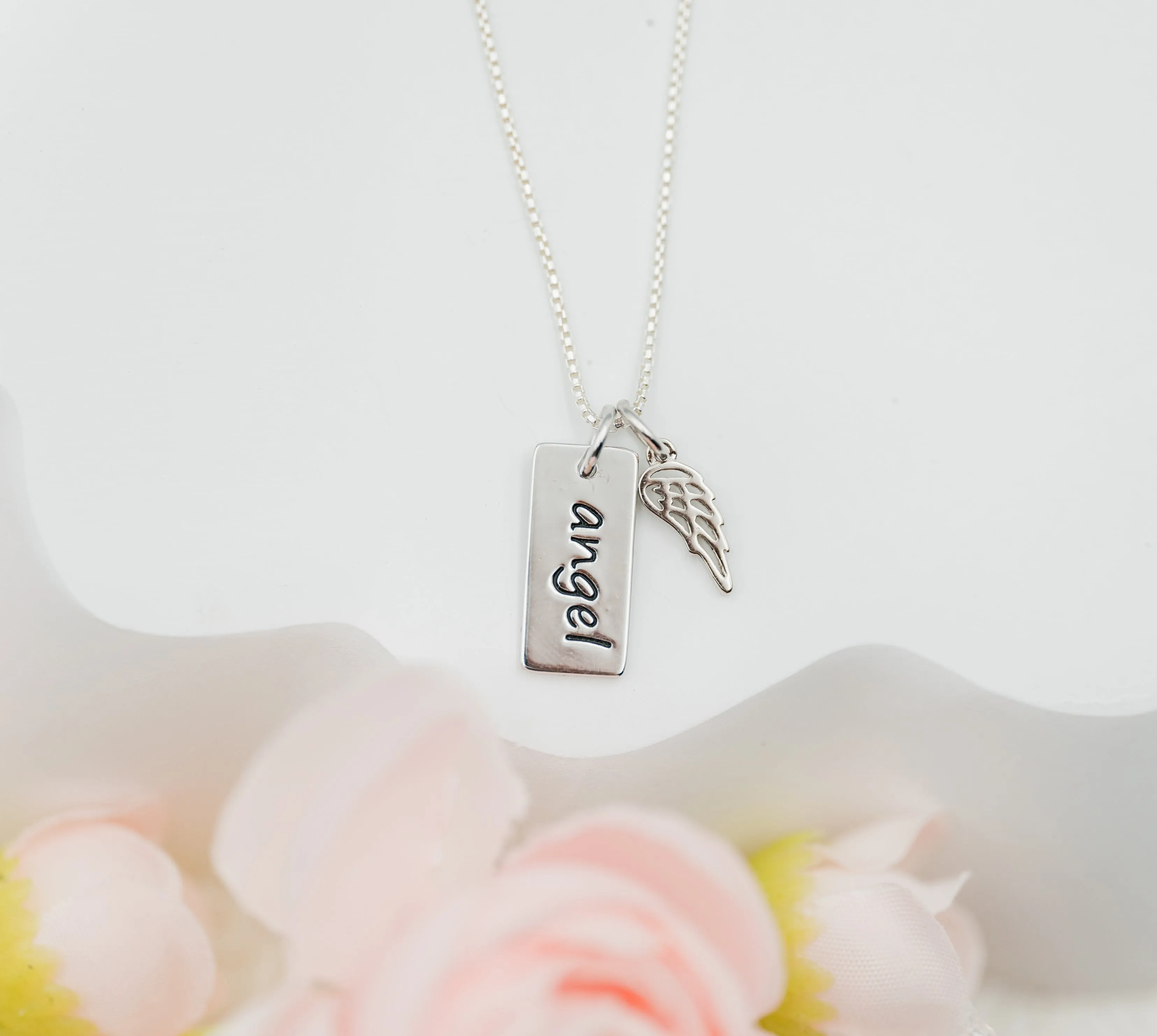 Sterling Silver Angel Necklace (BCN-SS-Angel)
