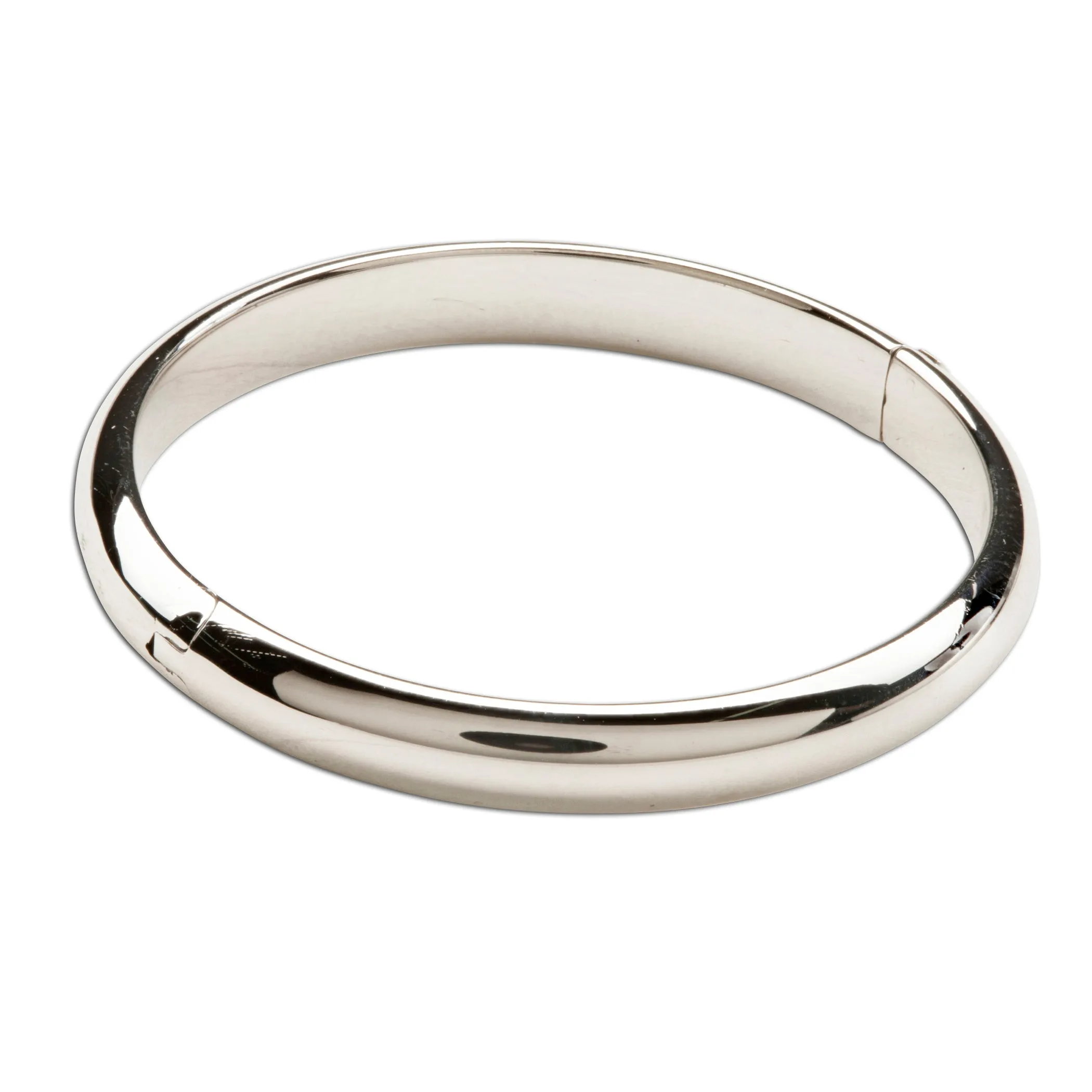 Sterling Silver Baby Bangle Bracelet for Kids,Little Girls, Women with FREE Engraving  - TC-Anna