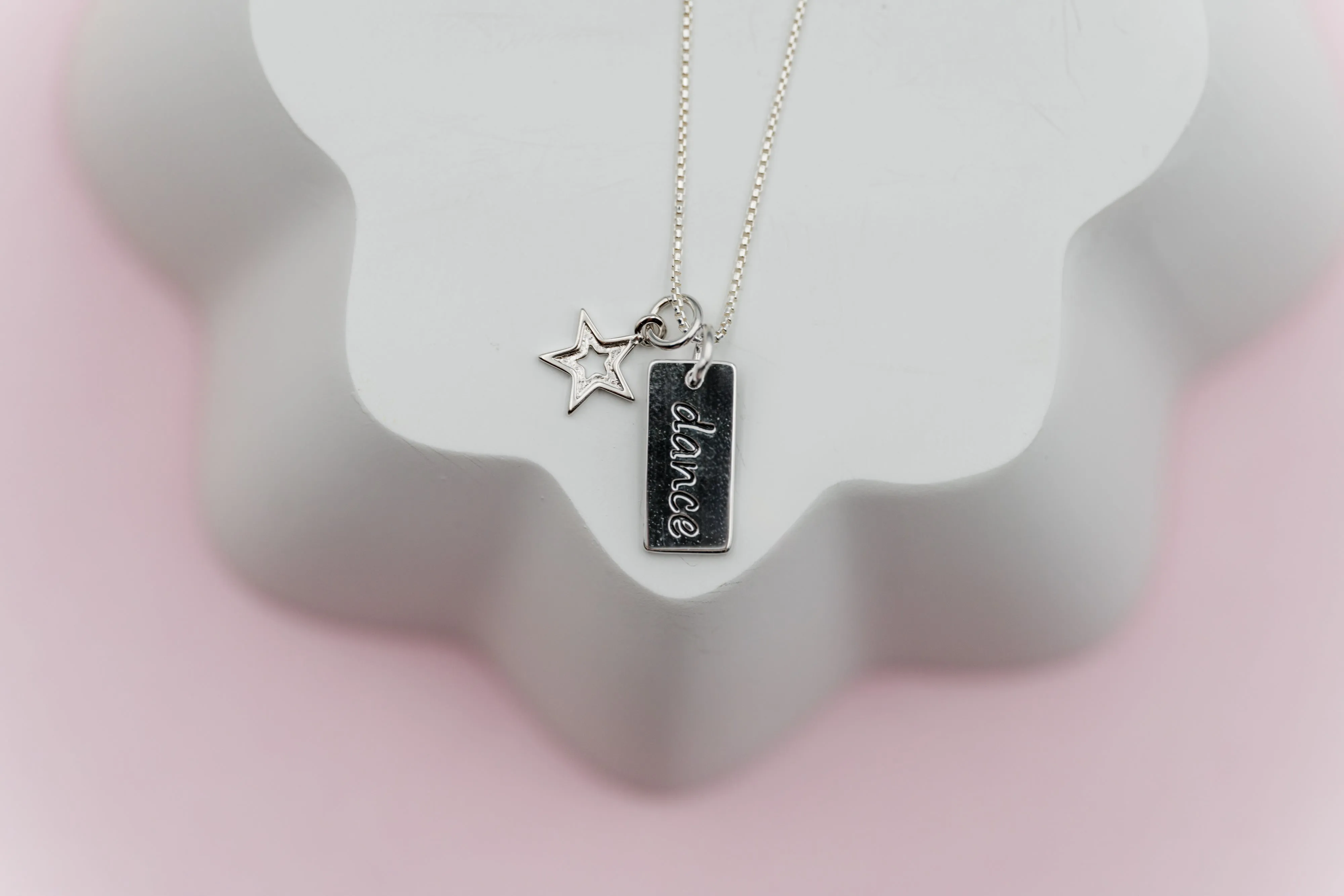Sterling Silver Children's Dance Necklace