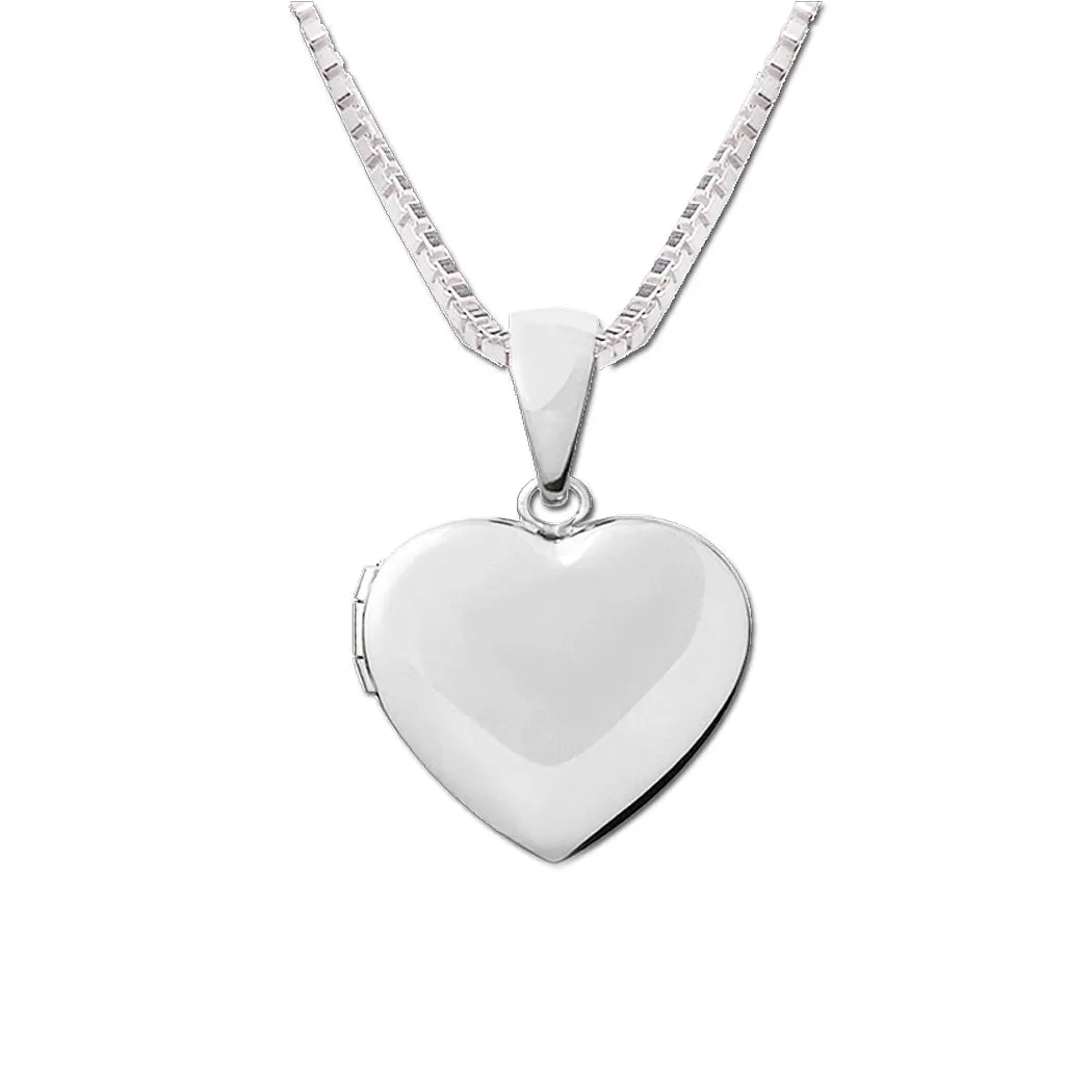 Sterling Silver Children's Heart Locket