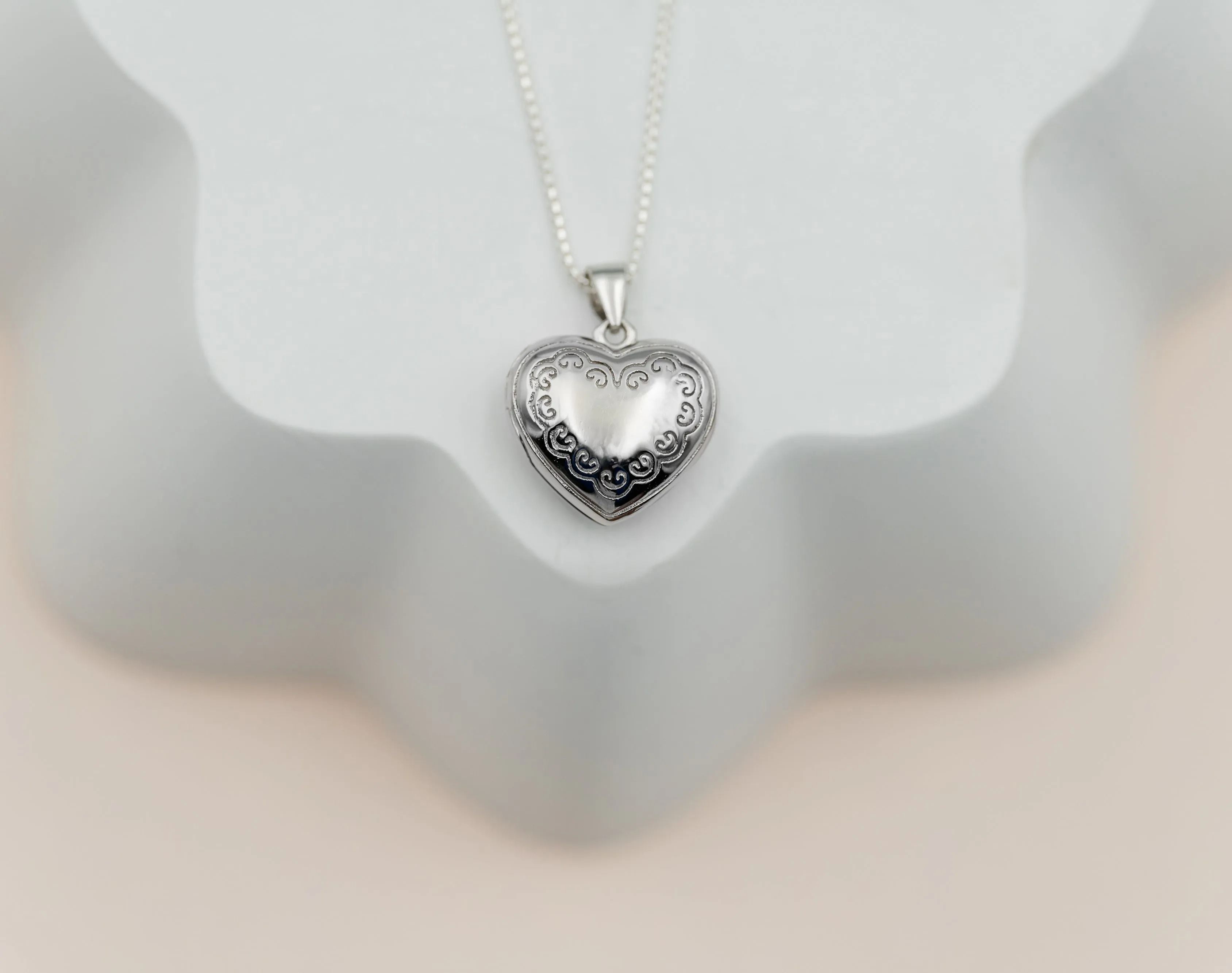 Sterling Silver Children's Heart Locket