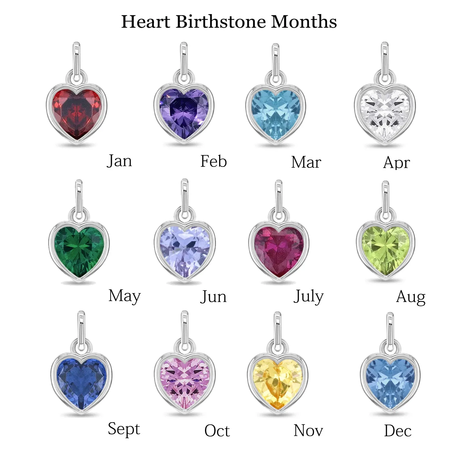 Sterling Silver FREE Engraved Heart Necklace