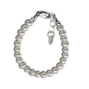 Sterling Silver Freshwater Pearl Baby Bracelet for Kids