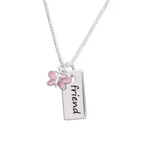 Sterling Silver Friend Necklace for Kids