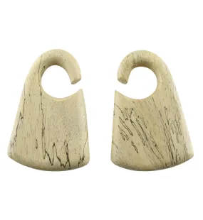 Tamarind Wood Locket Ear Weights