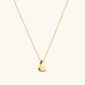 Teardrop Necklace in Gold