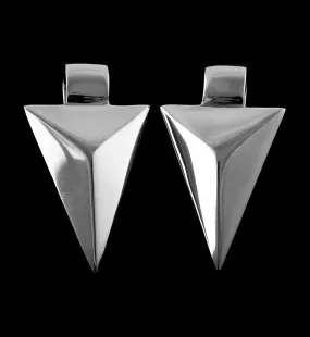 Tryst White Brass Ear Weights